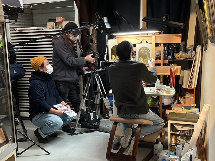STORY取材風景 アトリエ